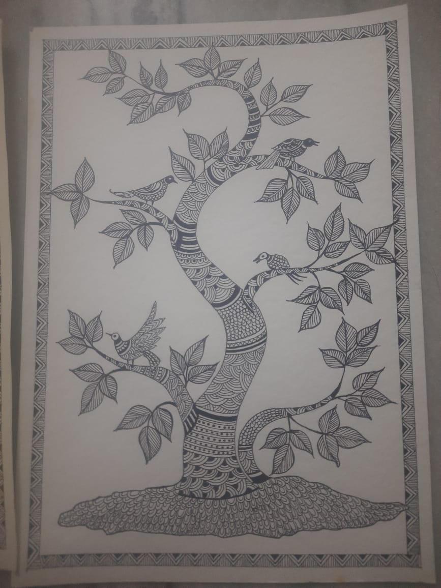 Painting by Kiran Pujari - Signature Canvas